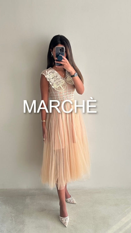 V-NECK SLEVELESS DRESS