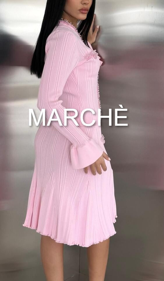 CANDY COLORED KNIT TOP + SKIRT