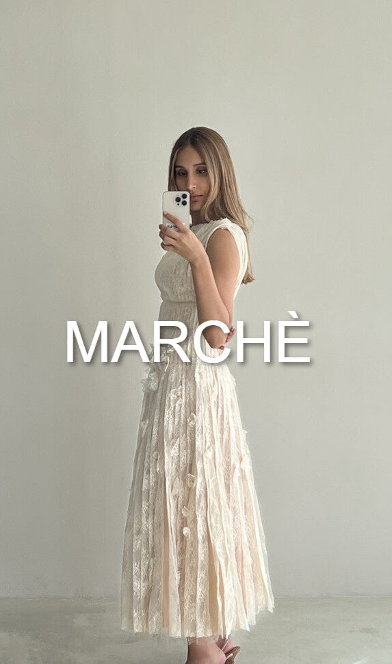WOODEN STYLE LONG DRESS