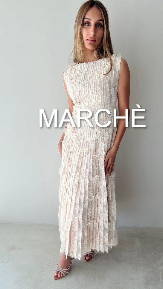 WOODEN STYLE LONG DRESS