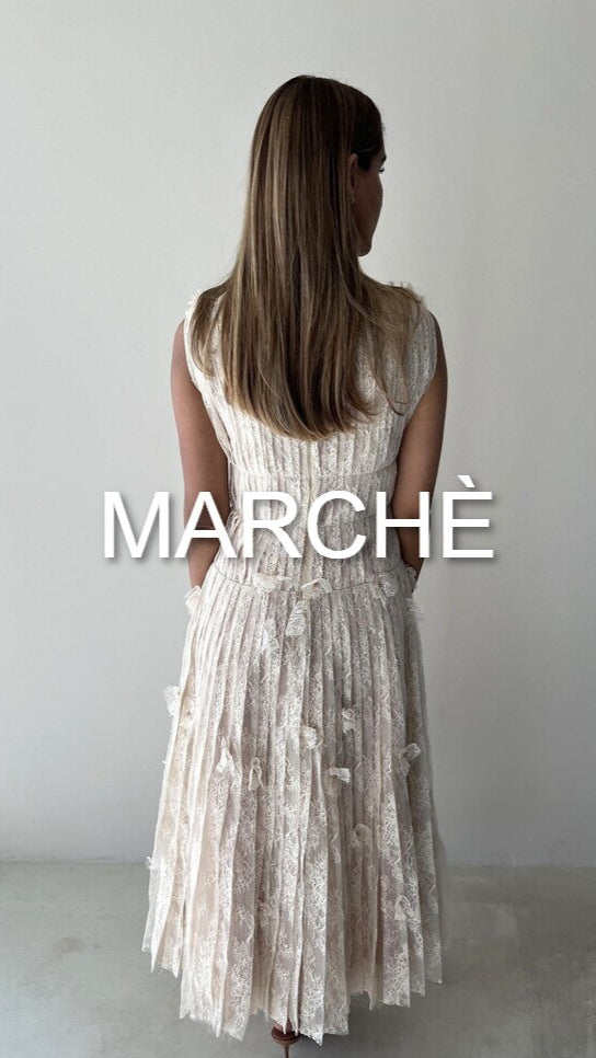 WOODEN STYLE LONG DRESS