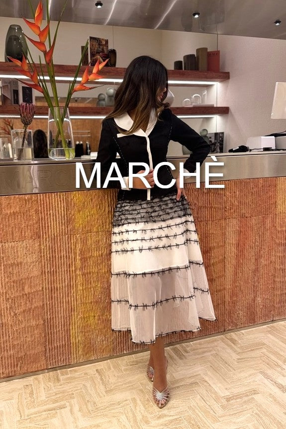 SLASH BLAZER + SKIRT