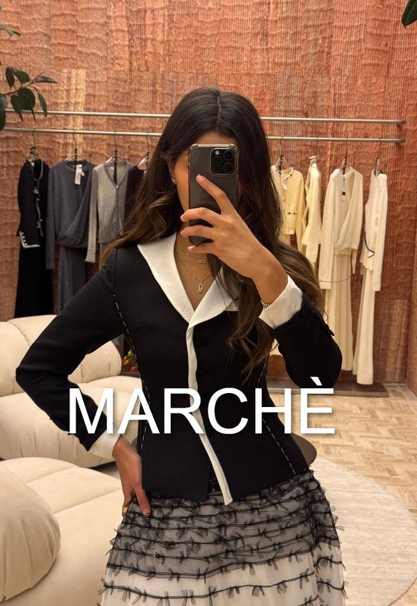 SLASH BLAZER + SKIRT