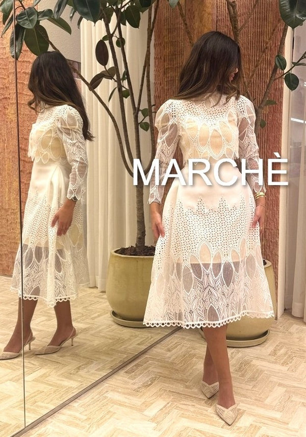 SET AUTUMN EMBROIDERY LACE