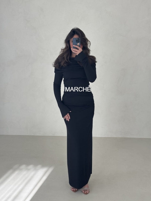 SPRING ELEGANT DIGONAL COLLAR