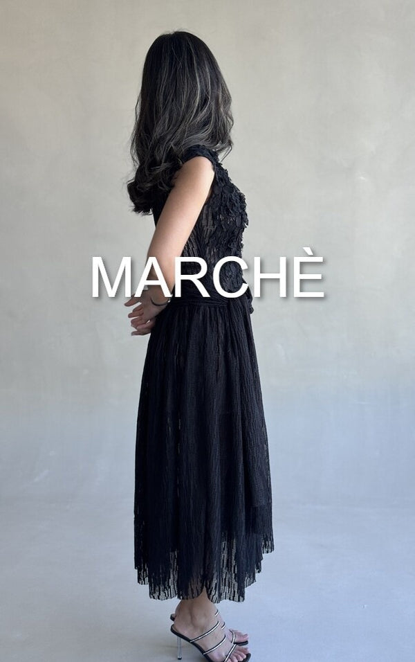 LACE-UP PARTY DRESS