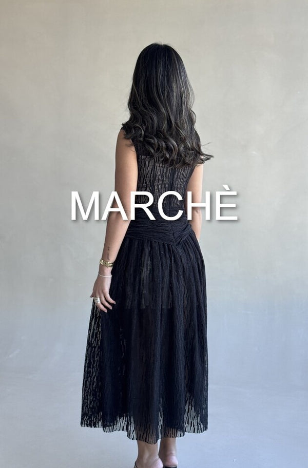 LACE-UP PARTY DRESS