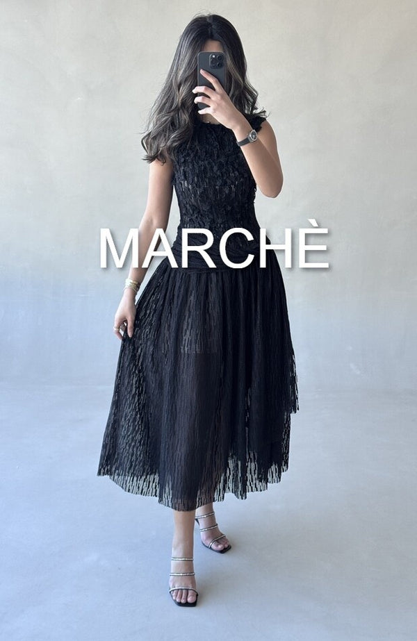LACE-UP PARTY DRESS
