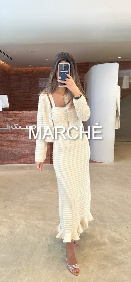 3 SET SKIRT + CARDIGAN