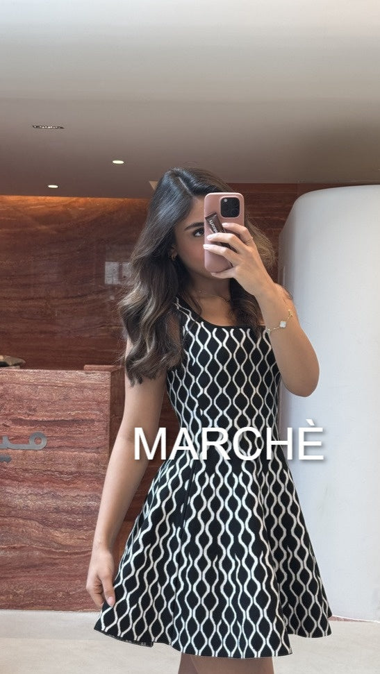 JACQUARD SLEEVELESS