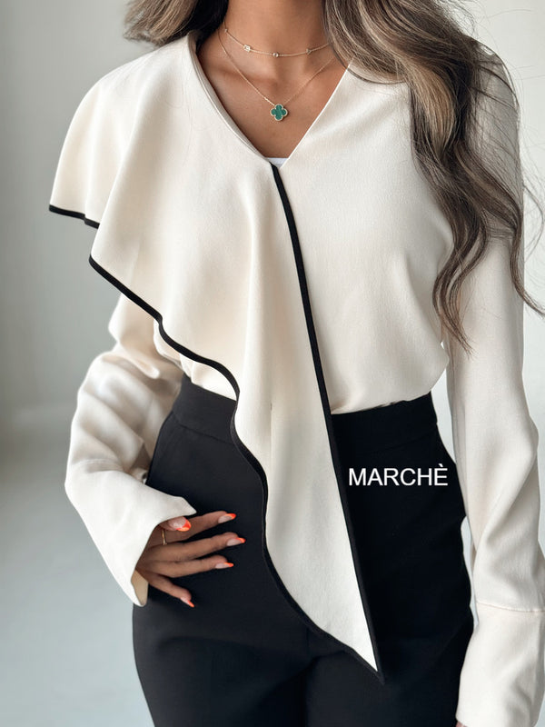 WOMEN ELEGANT LONG SLEEVE BLOUSE