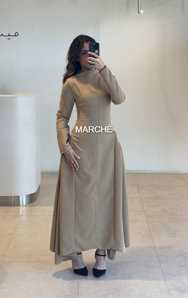 FASHION WOMEN LONG SLEEVE DRESS