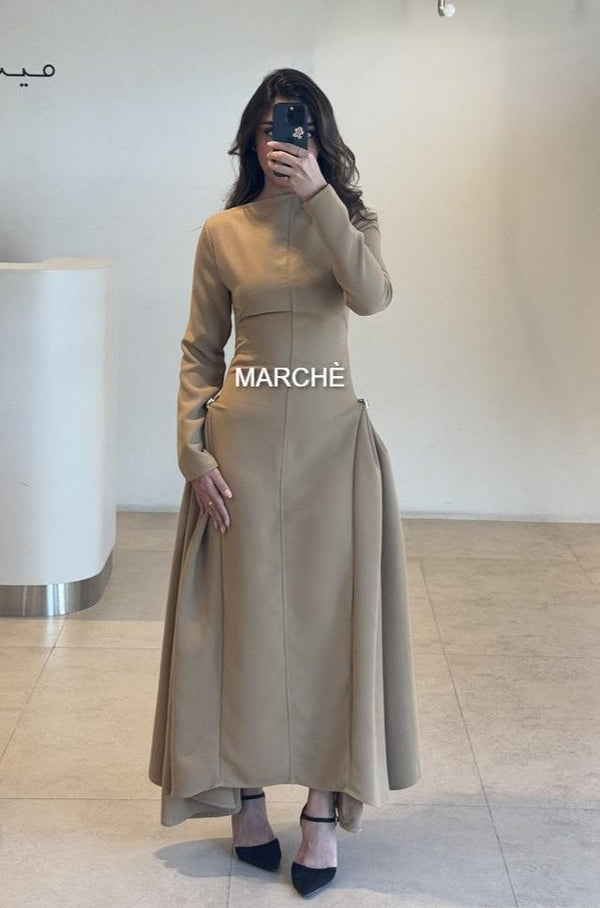 FASHION WOMEN LONG SLEEVE DRESS