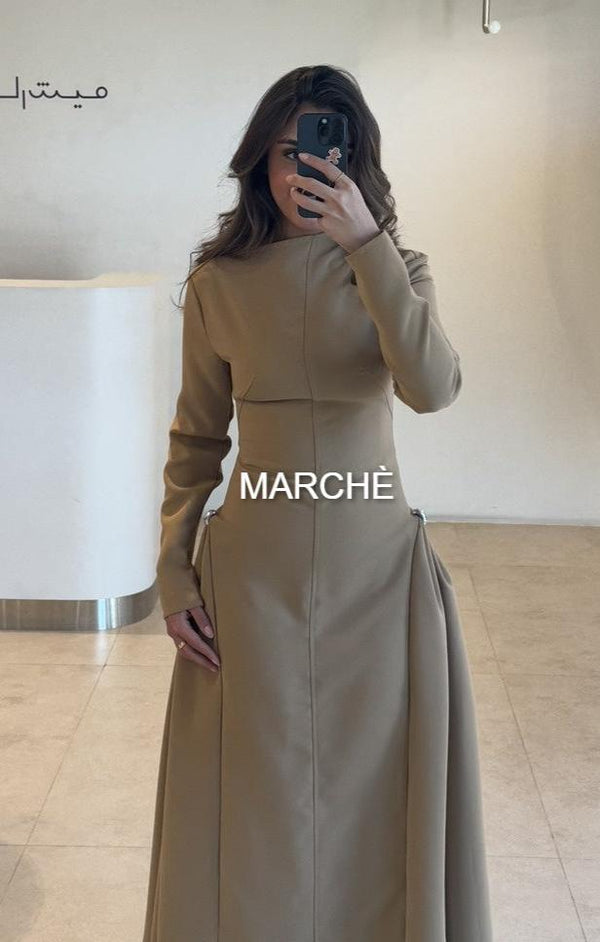 FASHION WOMEN LONG SLEEVE DRESS