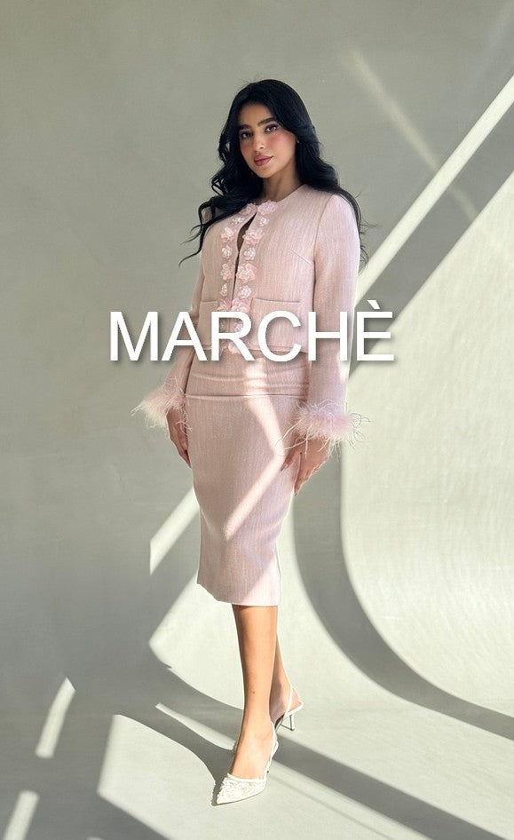 FEATHERED TWEED TWO PIECE SET