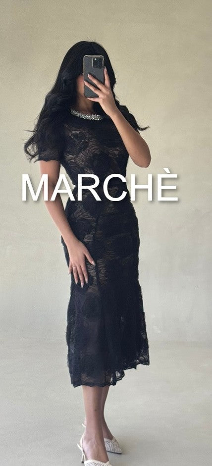 ROSE LACE DRESS