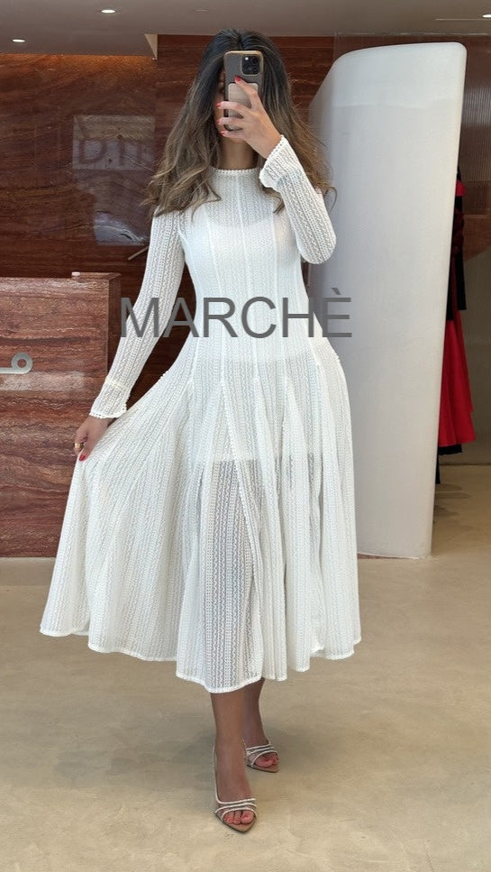 MESH EUROPEAN LONG DRESS