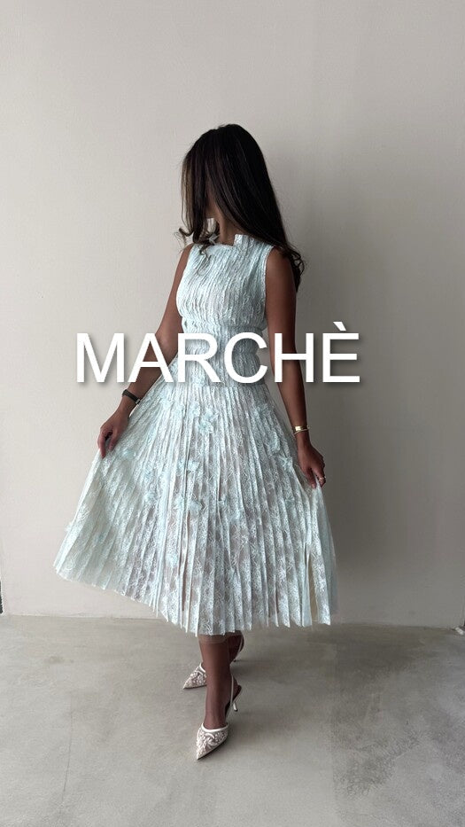 WOODEN STYLE LONG DRESS
