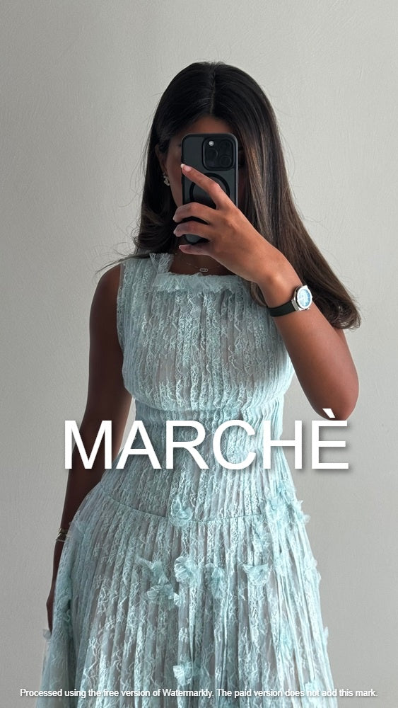 WOODEN STYLE LONG DRESS