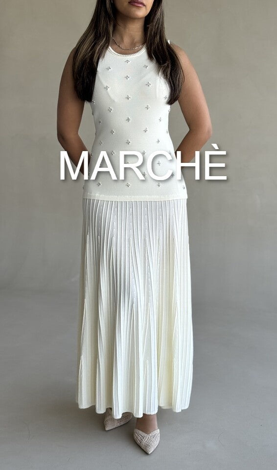 FLORAL BEAD TANK DRESS
