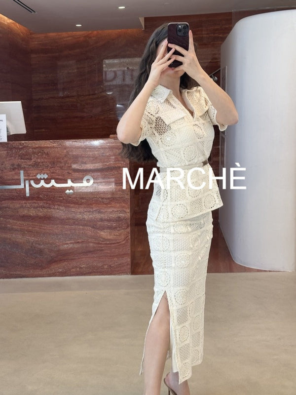 2 SET CROCHET+LONG SKIRT