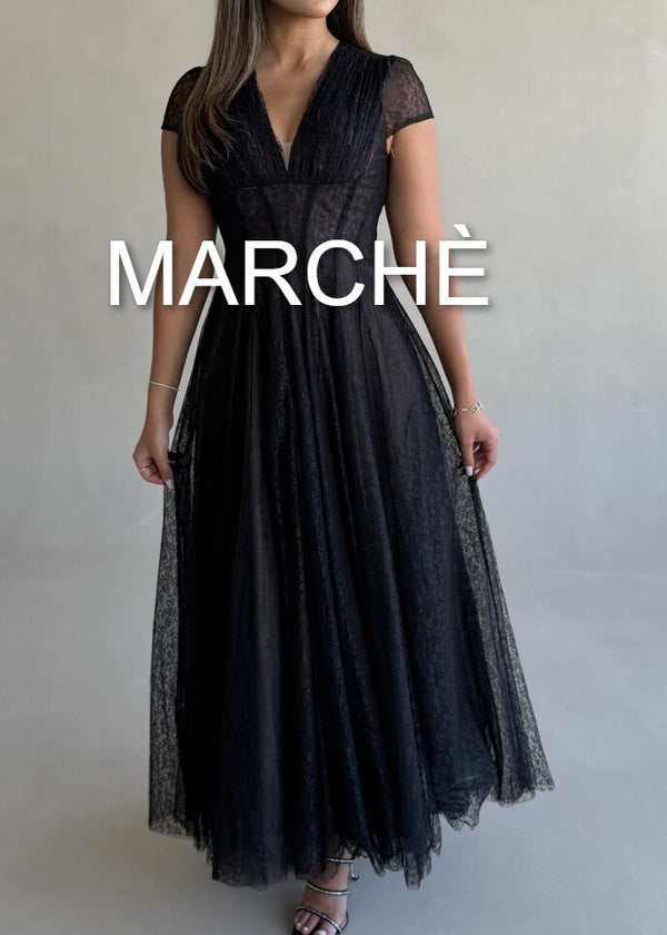 A-LINE COCKTAIL DRESS