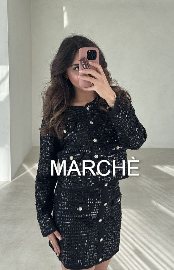 2 SET CARDIGAN JACKET + SKIRT