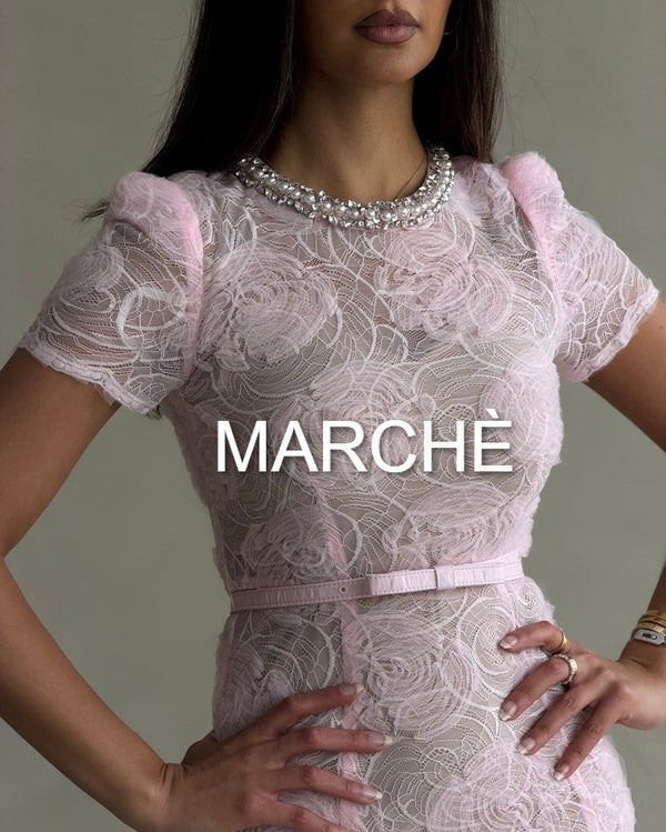 ROSE LACE DRESS