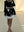 Lapel 3D Flower Fashion Dress