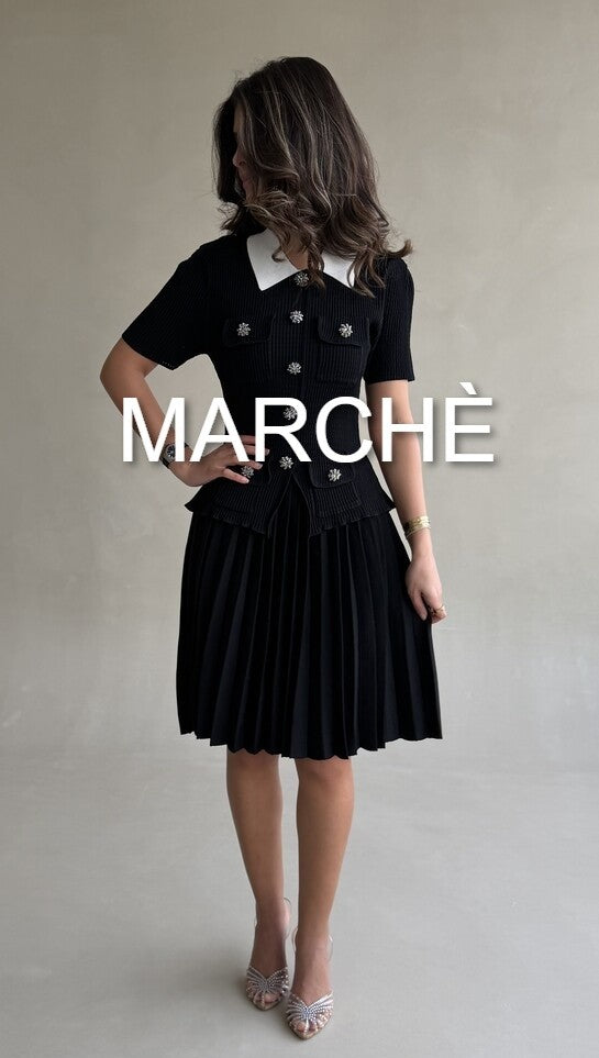 KNITTED KNEE LENGTH DRESS