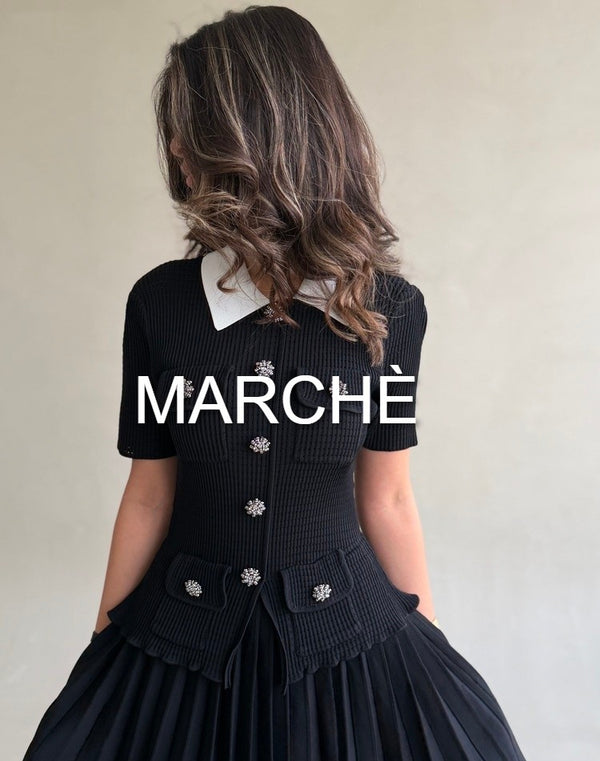 KNITTED KNEE LENGTH DRESS