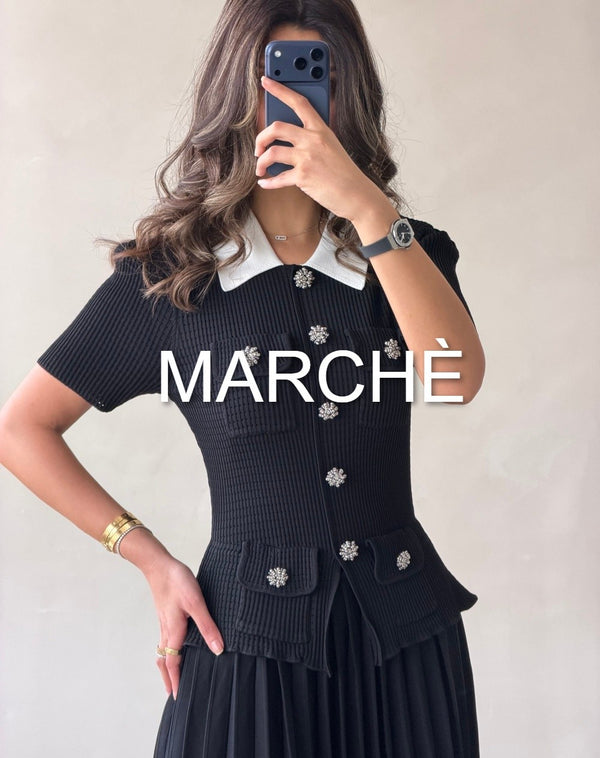 KNITTED KNEE LENGTH DRESS
