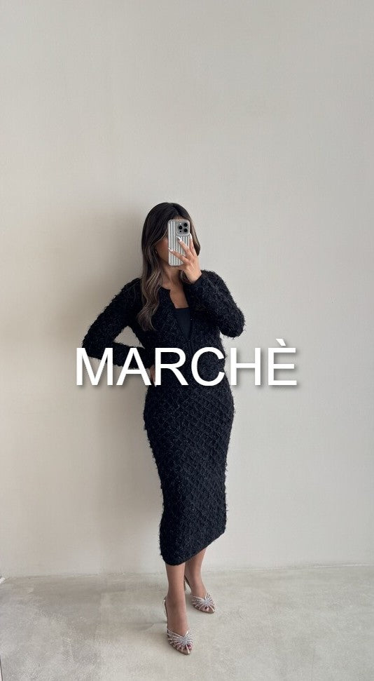 WOOL SET CARDIGAN + SKIRT