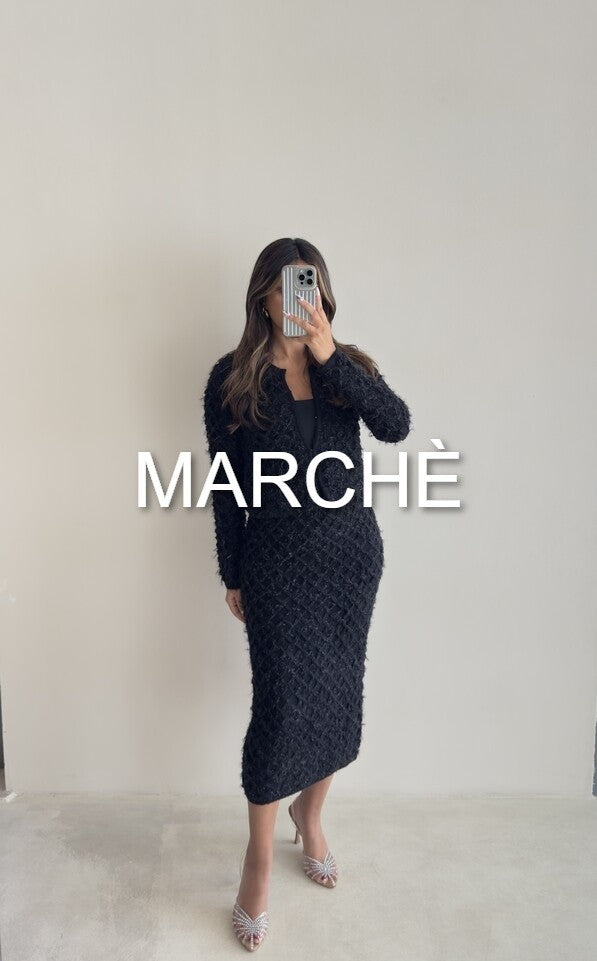 WOOL SET CARDIGAN + SKIRT