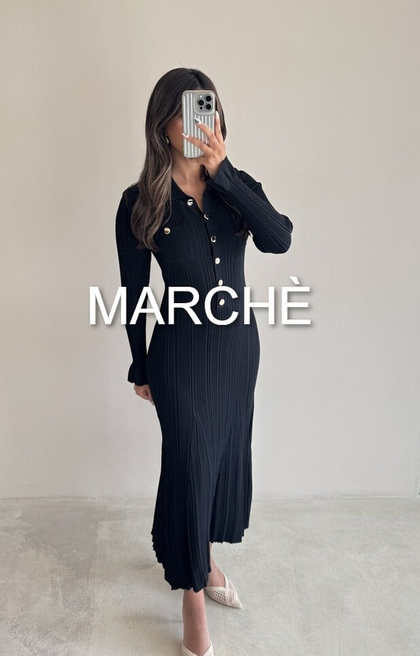 TWO POCKET COLLAR KNIT
