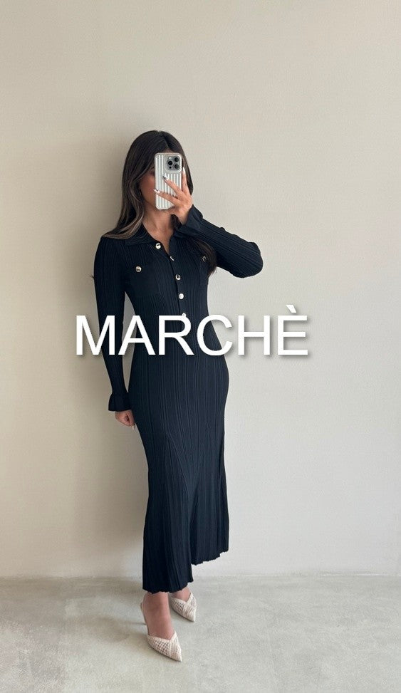 TWO POCKET COLLAR KNIT