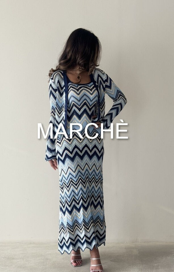 FAMOUS ZIGZAG CARDIGAN +DRESS