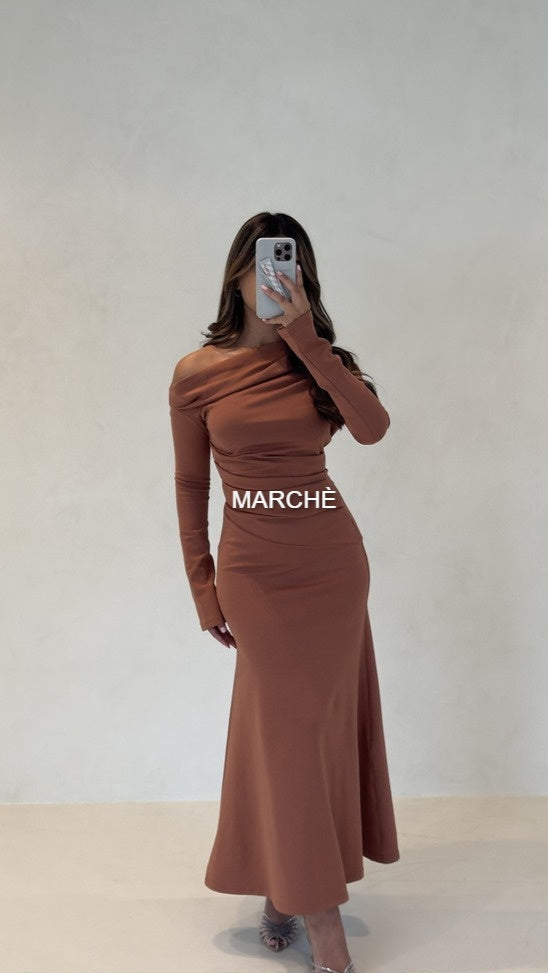 SLINKY WAIST LONG SLEEVE