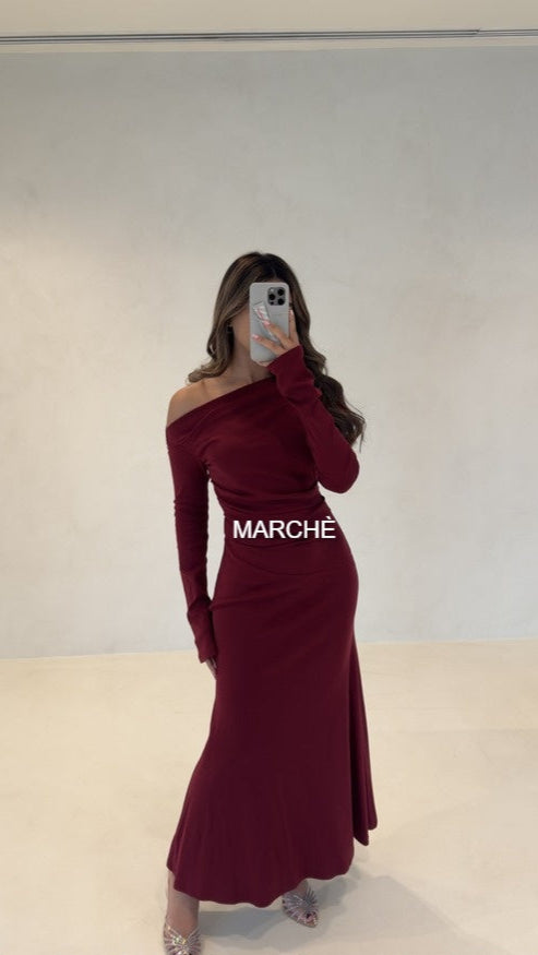 SLINKY WAIST LONG SLEEVE