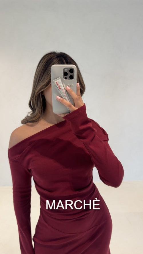 SLINKY WAIST LONG SLEEVE