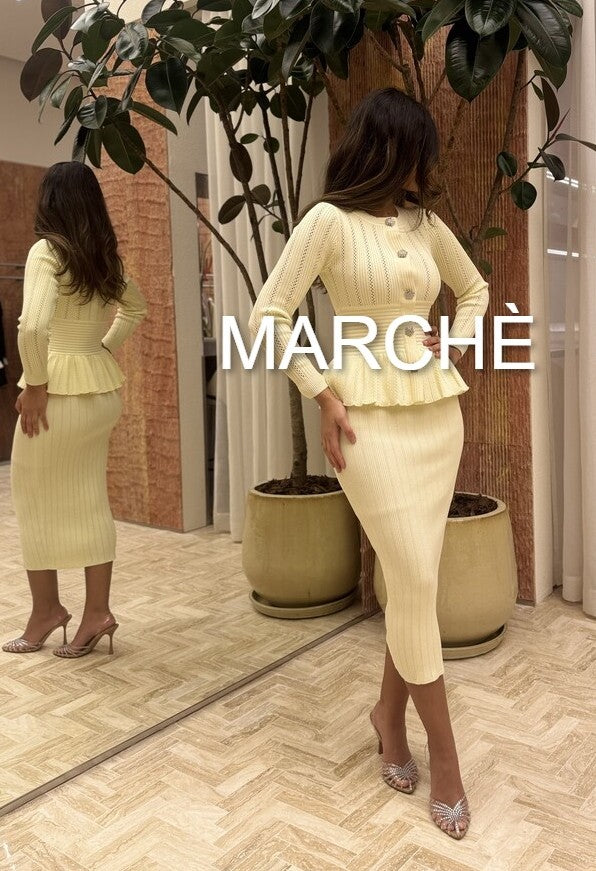 ONE-PIECE KNITTED  DRESS