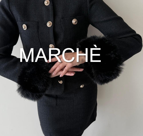 SET FUR LONG SLEEVE  + SKIRT