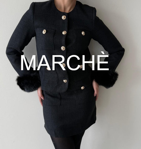 SET FUR LONG SLEEVE  + SKIRT