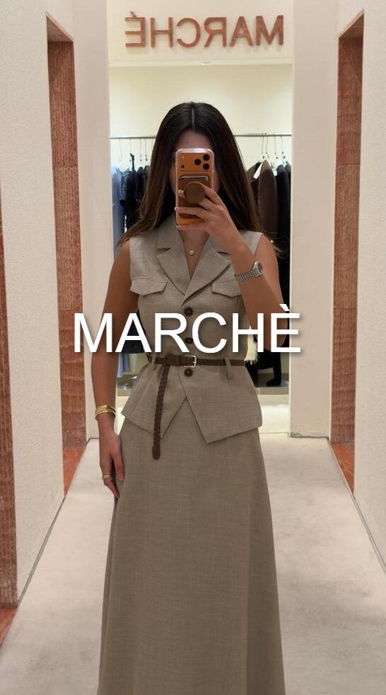 TIE WAIST SLIMMING VEST+SKIRT