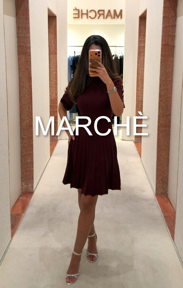 PIT KNIT SHORT ROBE