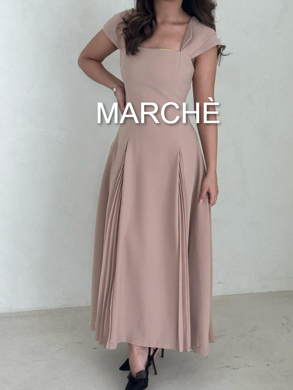 SHIRRING SOLID COLOR PATCHWORK