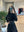 Black Ruffles Dot Design Knitting Elegant Dress For Women