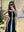 Bandage Dress Stretch Knit Black White Striped Jacquard Slash Neck