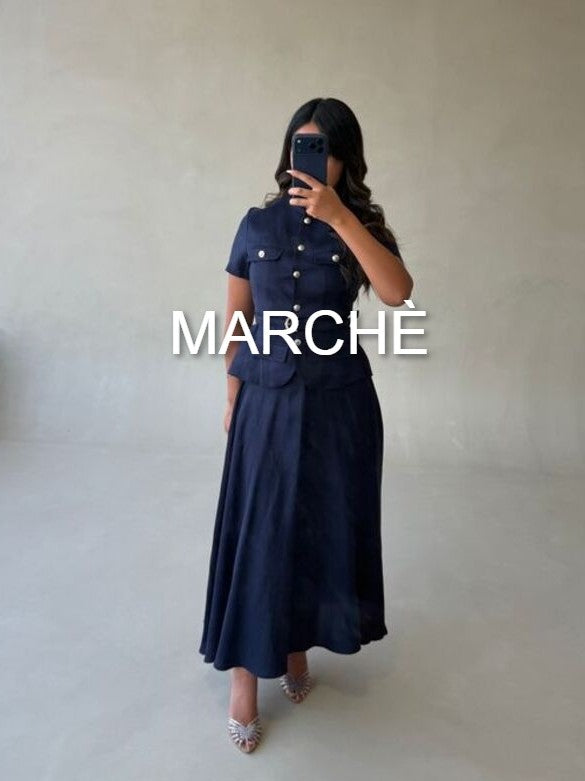 FAKE TWO-PIECE ROBE SET