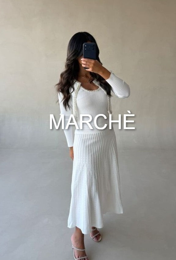 DIAMOND BEAD  DRESS +CARDIGAN